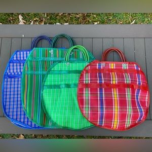 NEW Set of 4 Mesh Market Tote Bags
